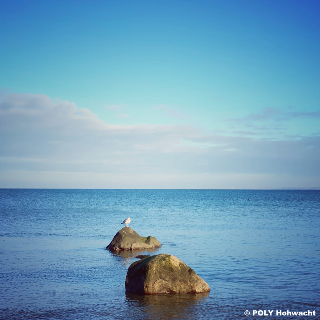 Blick auf die Ostsee an der Steilküste