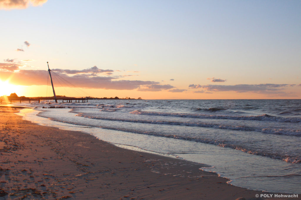 Sonnenuntergang an der Ostsee