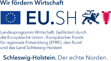 Logo EU.SH Wir fördern Wirtschaft