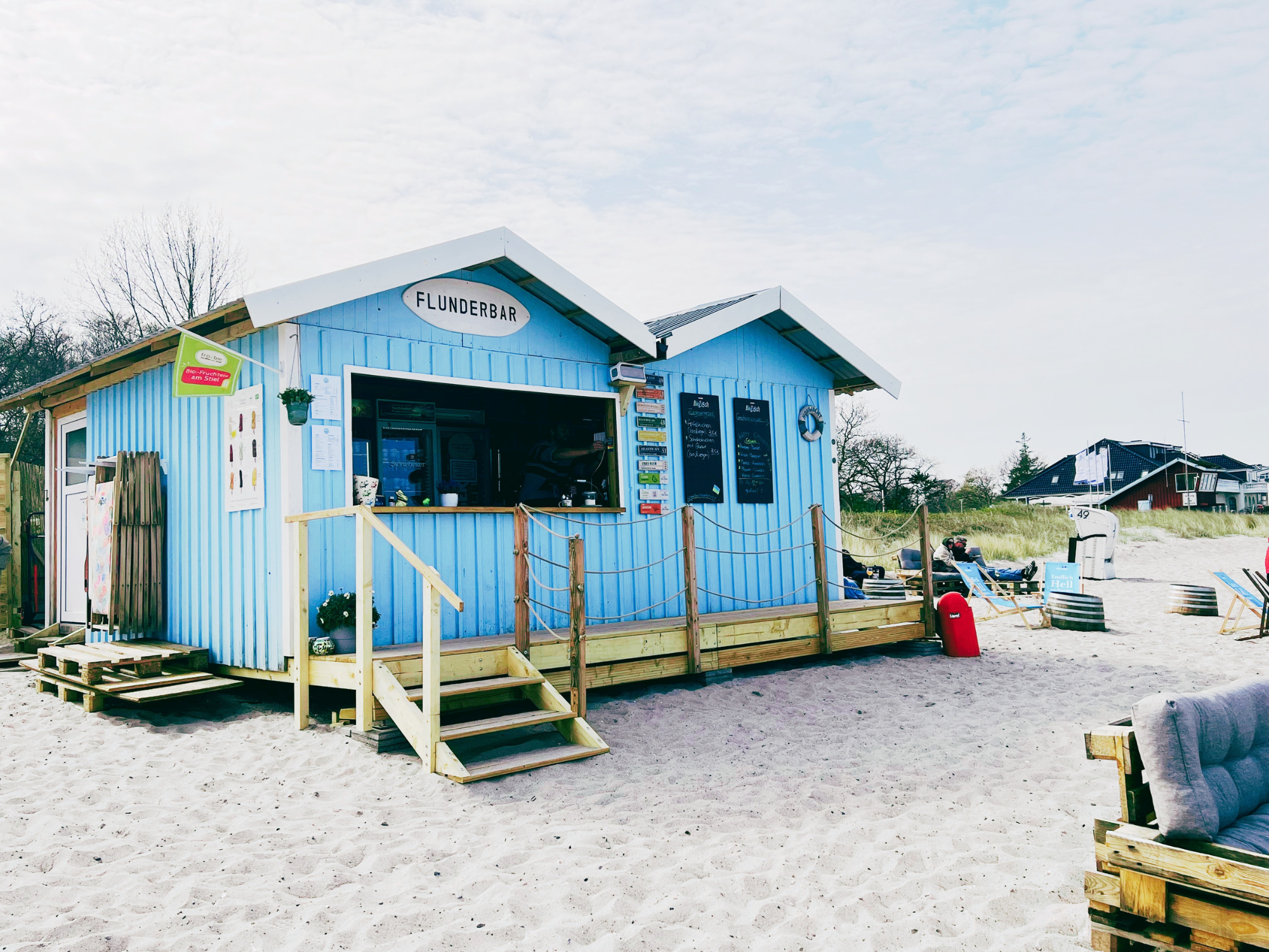 Die Flunderbar in Hohwacht an der Ostsee