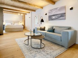 Ostsee-Suite Wohnraum mit Couch
