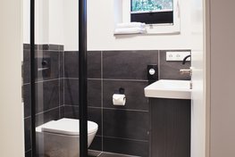 Boutique Hotel Waldwiese Badezimmer Zimmer 2