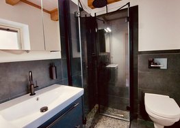 Ostsee-Suite "Hohwacht" Badezimmer mit Dusche